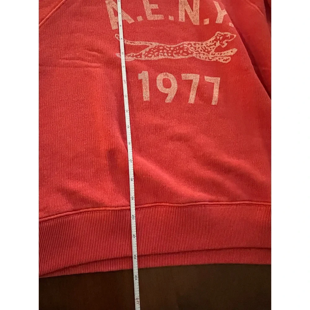 American Eagle Campus Edit Red Graphic Sweatshirt AENY 1977  Medium
